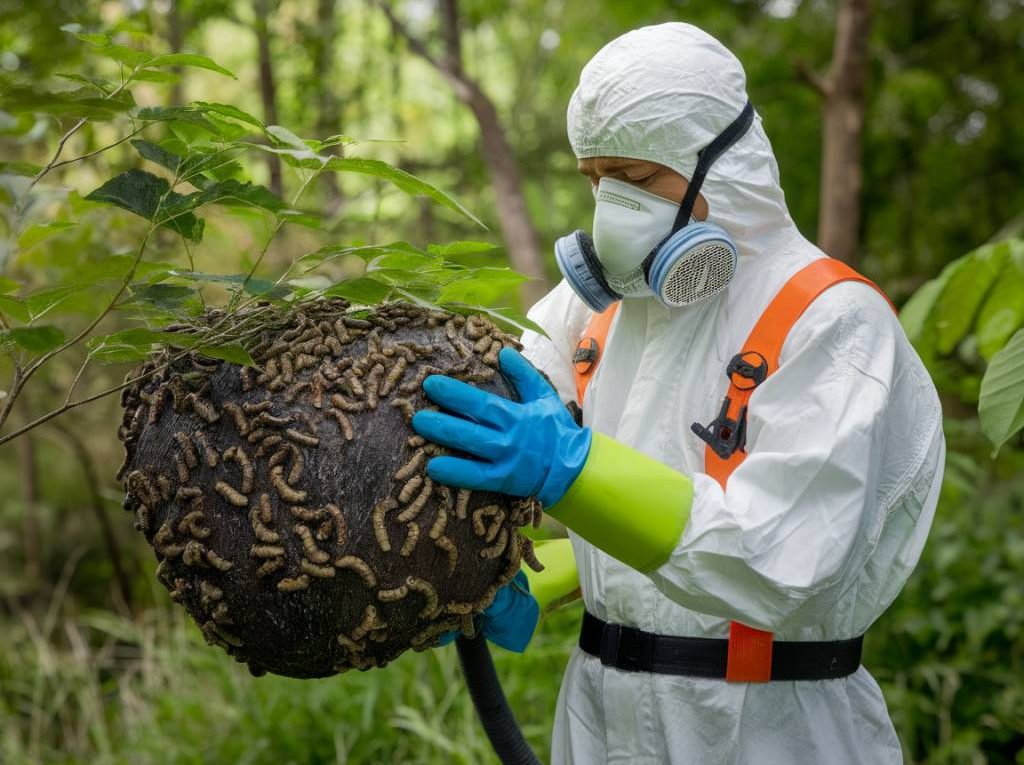 Quand traiter les nids de chenilles processionnaires ?